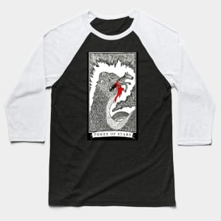 The Three of Stars - The Tarot Restless Baseball T-Shirt